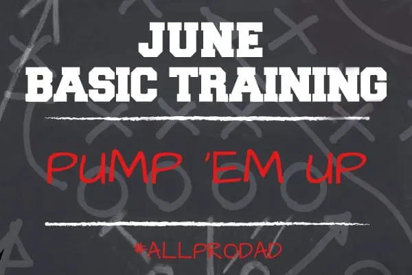 june basic training pump em up