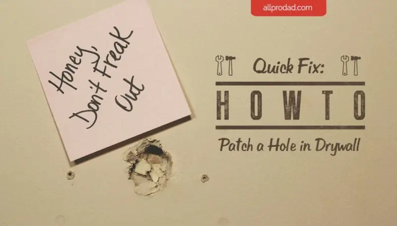 how to patch a hole in drywall