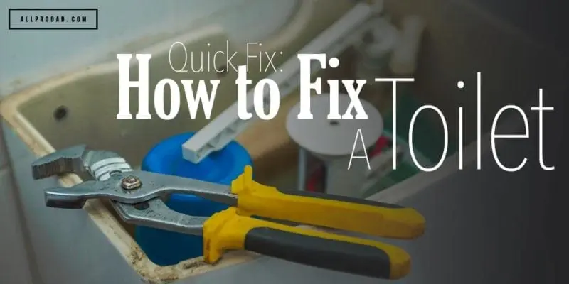 how to fix a toilet