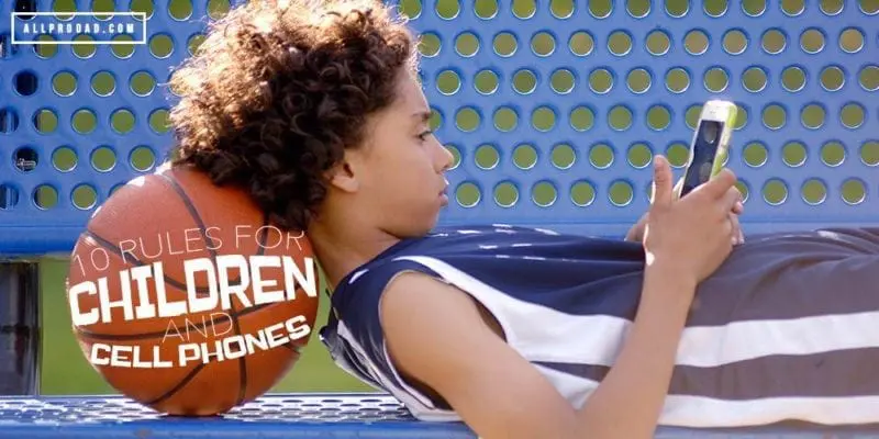 kids and cellphones