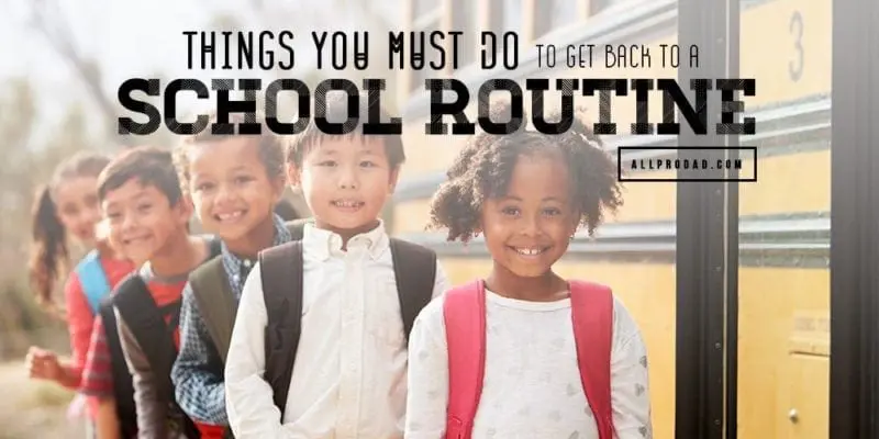 school routine