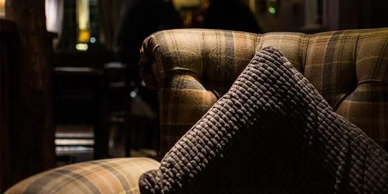 sleeping on the couch