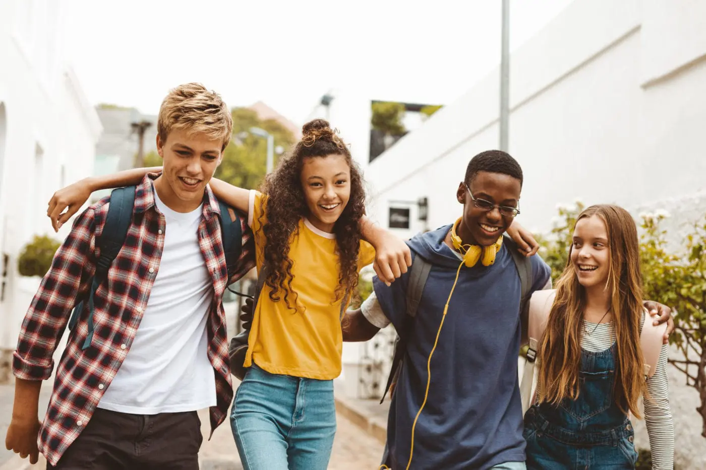 teenage friends