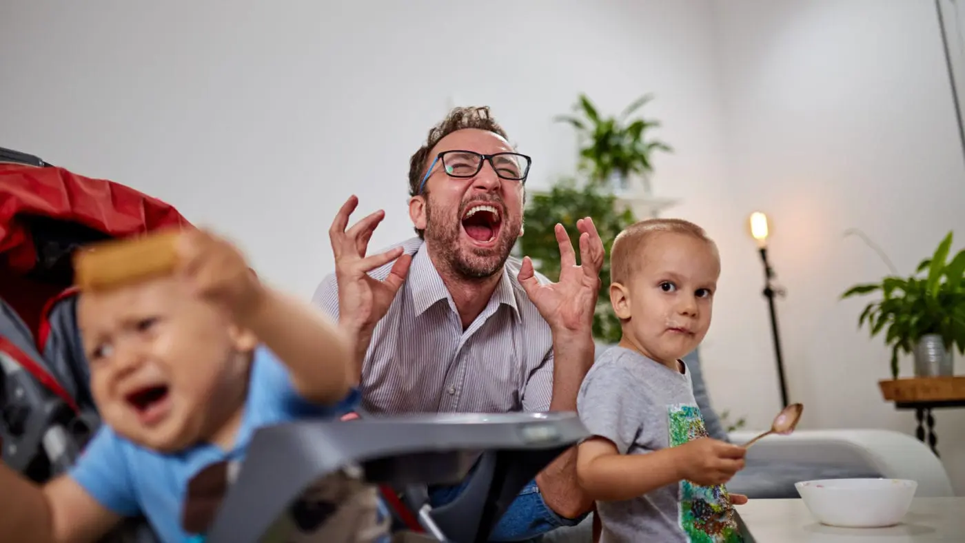yelling at kids