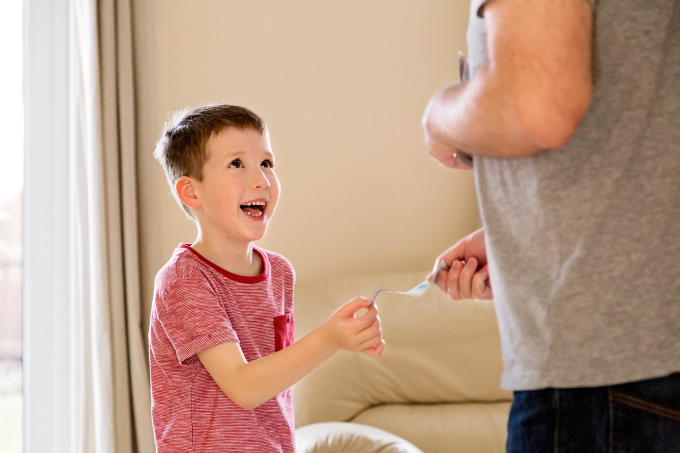 disciplining a child