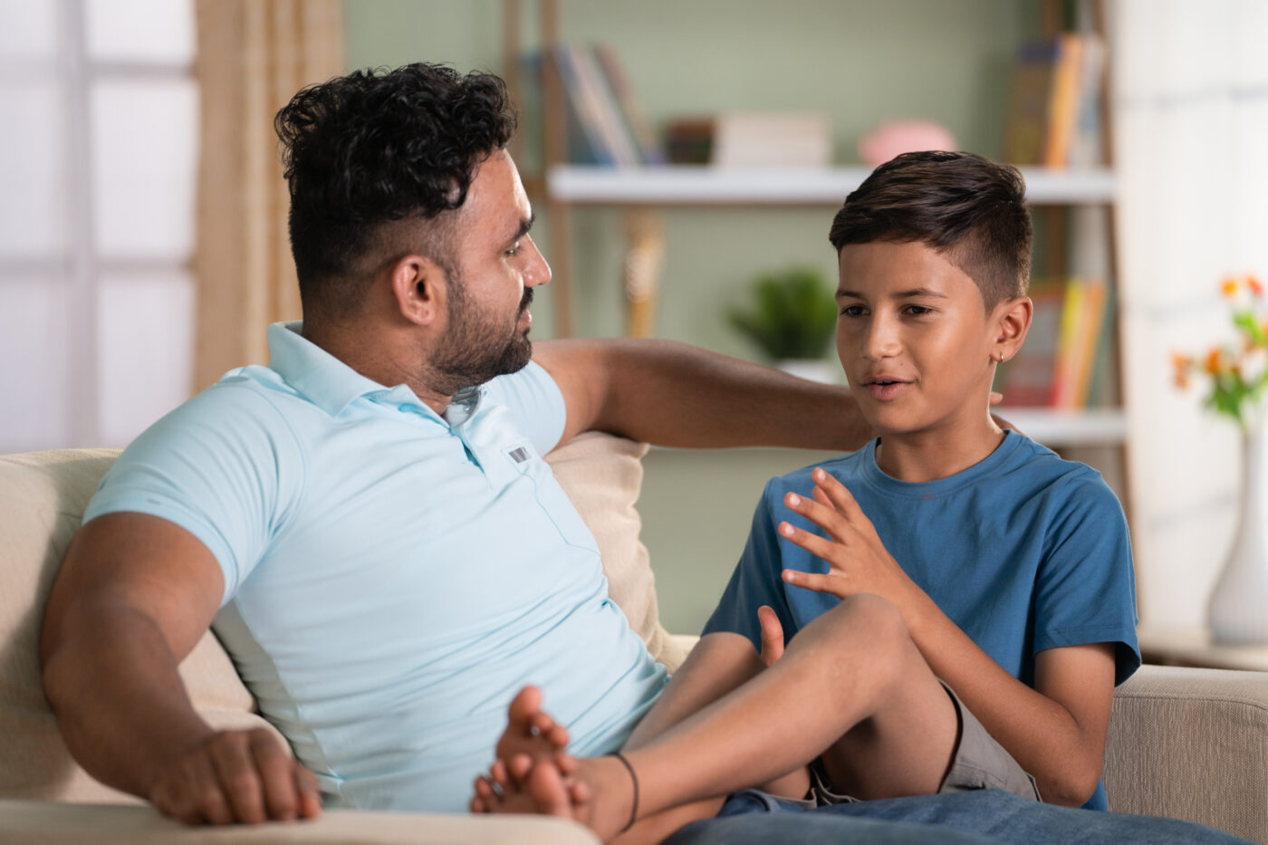 how to help a child with negative thoughts
